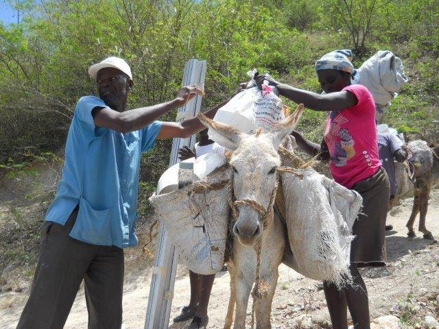 Carrying Up Supplies
